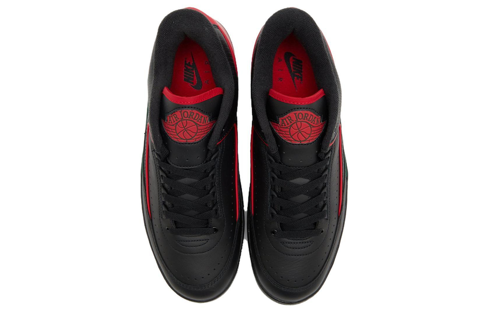Кроссовки Jordan Air Jordan 2 Low "Black Fire Red"