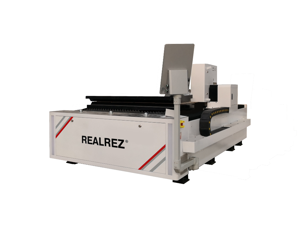 Оптоволоконный лазерный станок для резки металла REALREZ OFL 1500 Вт