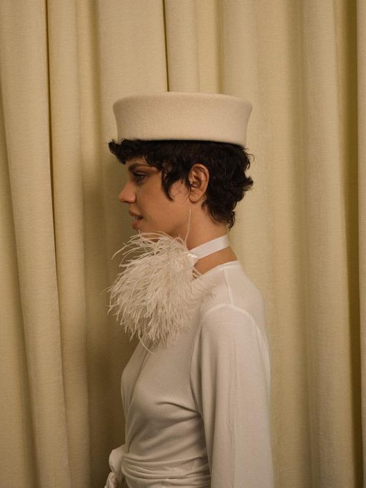 Шляпа-морячка из фетра / MYARI