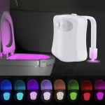 Умная LED подсветка для унитаза. Интеллектуальный датчик движения. Долгая работа от батареек