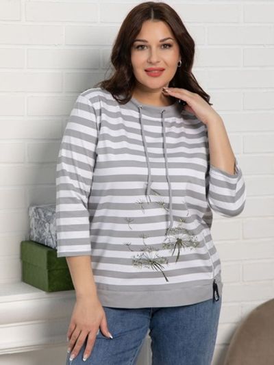 Блуза Кэролл (серая) Б15543-20М LT Collection