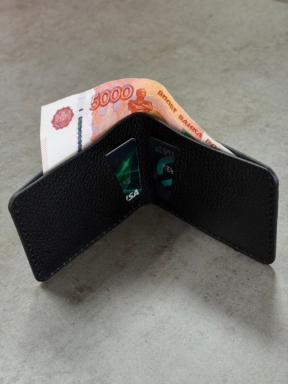 Кошелёк кожаный