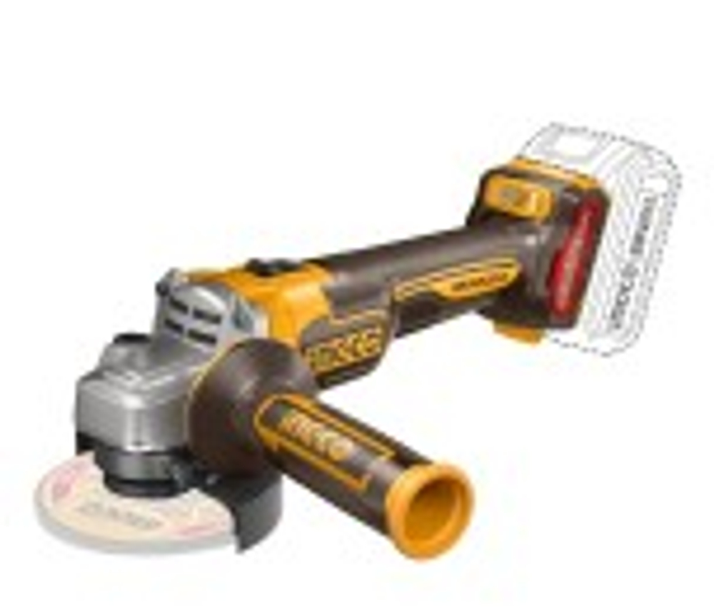 Угловая шлифмашина аккумуляторная INGCO CAGLI211542 бесщеточная