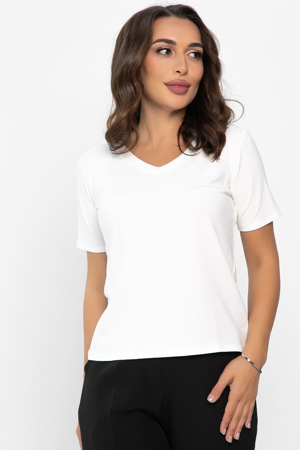 Футболка Хэнди (белая) Б14125-4М LT Collection