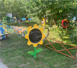 Уличный МАФ для конспектирования Цветочки