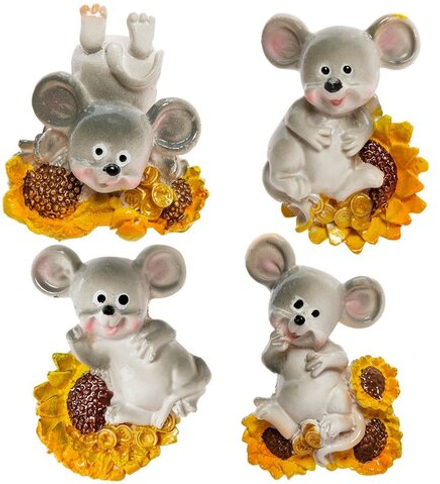 MC-142 Магнит «Мышонок» 4/асс