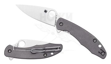 Складной нож Spyderco Mantra Flipper 202TIP c клинком из стали CPM-M4, рукоять титан