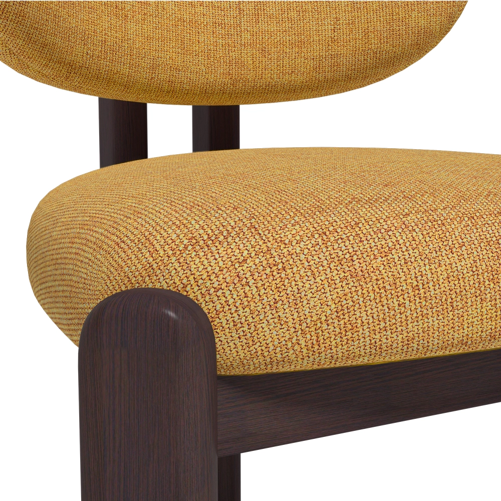 Стул Galloti, бук венге, рогожка wellton 560