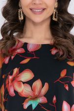 ПЛАТЬЕ МЕРАНИ (БЛЭК ФЛОВЕРС) Bellovera (Акция)