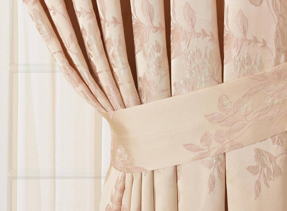 Шторы 260х300 2шт Sofi De MarkO Кастория розовые