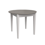 Стол обеденный раскладной «Форест» 90/125 белый воск/антрацит