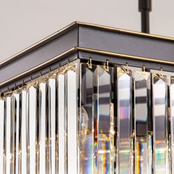 Citilux Мартин CL332241 Люстра хрустальная подвесная Прозрачная