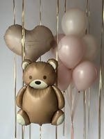 Воздушные шары на выписку для девочки №8682