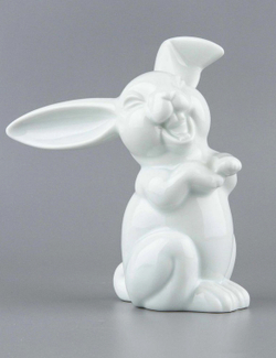 Фарфоровая статуэтка  Смеющийся заяц ,    Laughing Hare  Rosenthal, Германия, 20 век