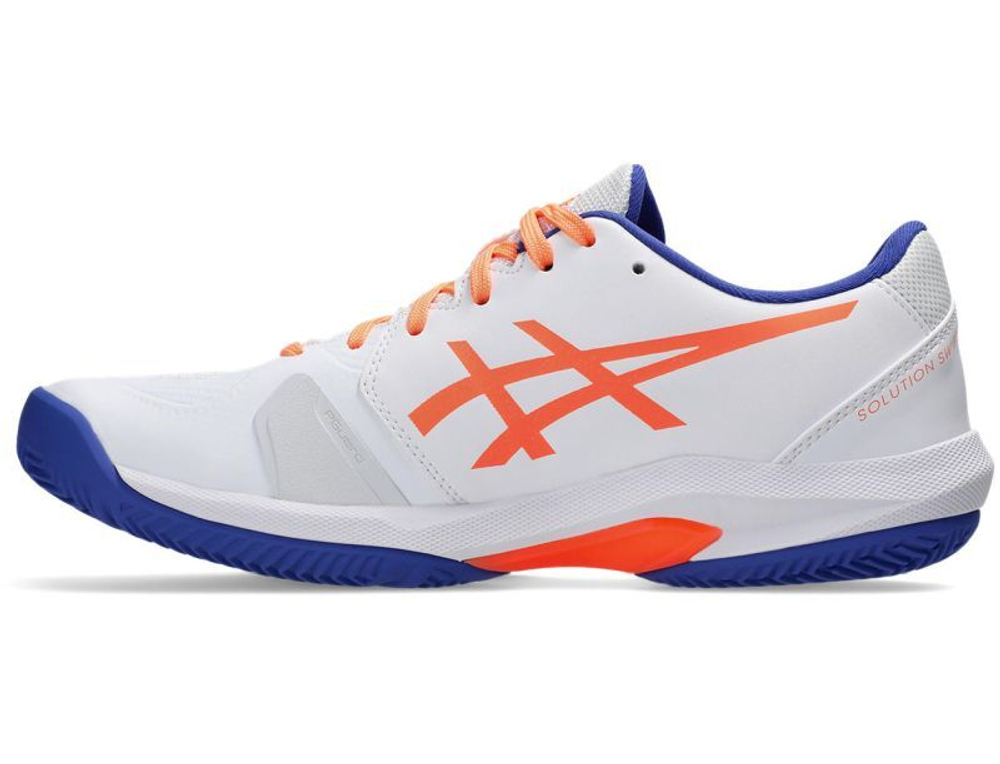 Мужские кроссовки для Падел Asics Solution Swift FF 2 Padel - white/dark cobalt