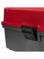 Ящик рыболовный для хранения снастей двухполочный синий