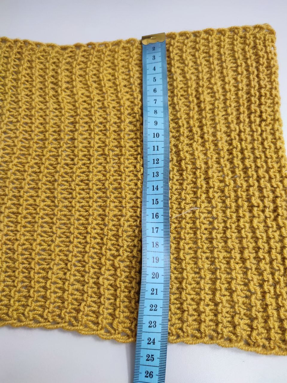 Шарф вязаный