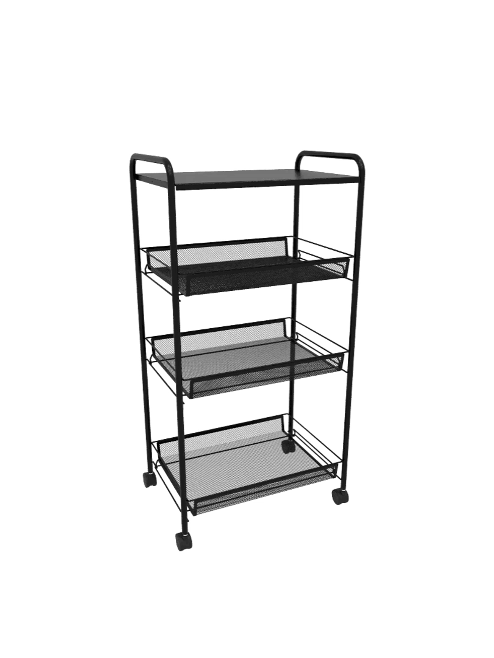 Этажерка "Ладья 34КС" (Черный)