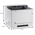 Принтер Kyocera P5026cdn, A4, 26 стр./мин, Ethernet, цветной