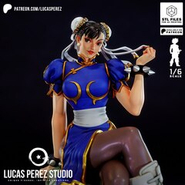 Чунь Ли Фигурка Chun-Li Street Fighter