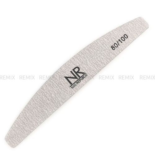 NR Пилка серая луна 80/100 грит