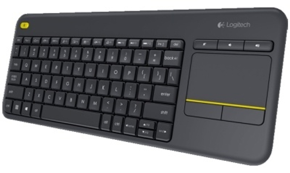 Клавиатура Logitech K400 Plus черный