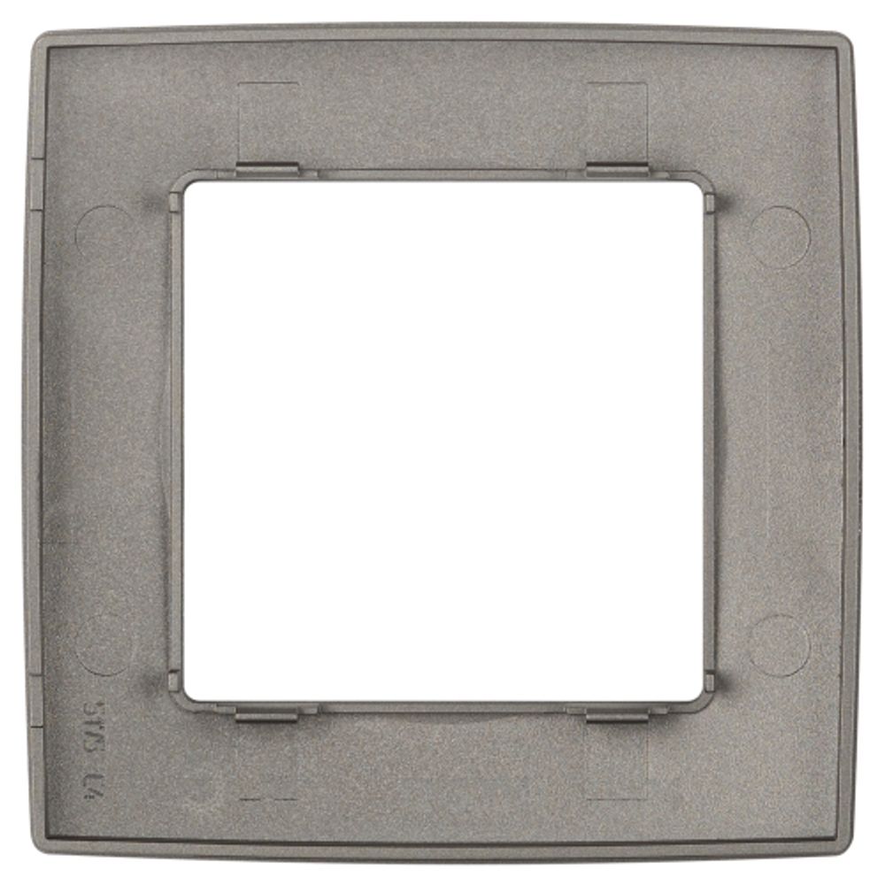 Рамка для розеток и выключателей ЭРА Серия 12 12-5001-16 на 1 пост, титан