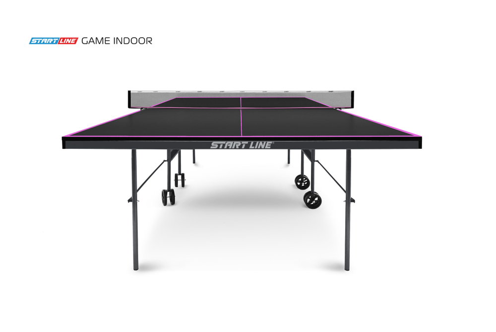 Стол теннисный START LINE GAME INDOOR с сеткой Black