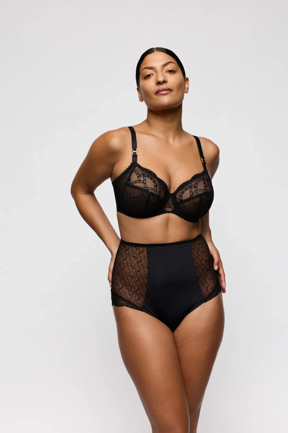 PRIMADONNA Naica Бюстгальтер с полной чашкой, черный