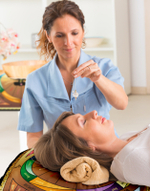 Скатерть для работы с маятником "Чакровая"