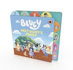 Bluey: Meet Blueys Family: Tabbed Board