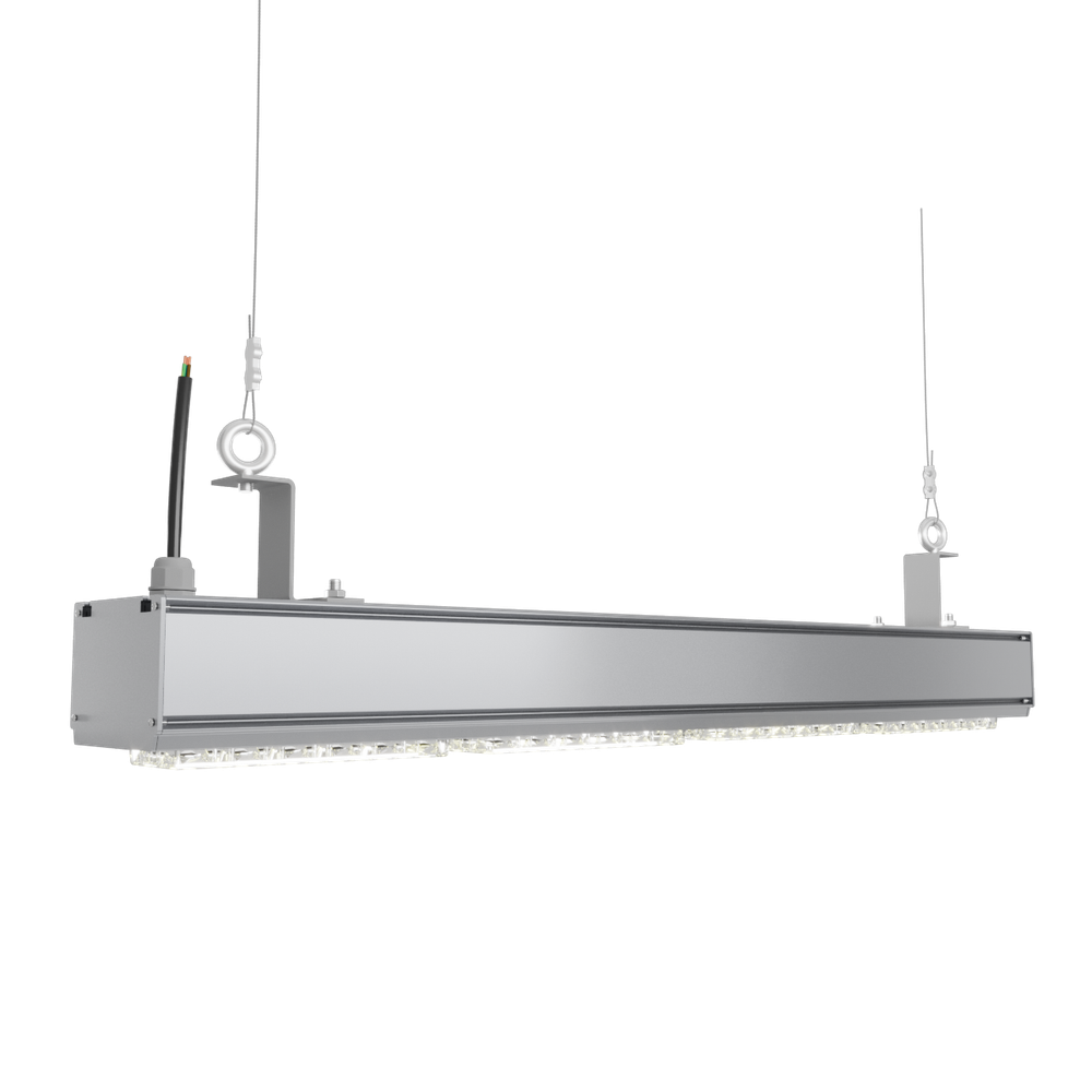 Светильник LED ПАЛЛАДА ДСП02-100-402-4К Л120 100Вт 4000К IP65 Прозрачный 17500лм 715х91х135мм WOLTA PRO