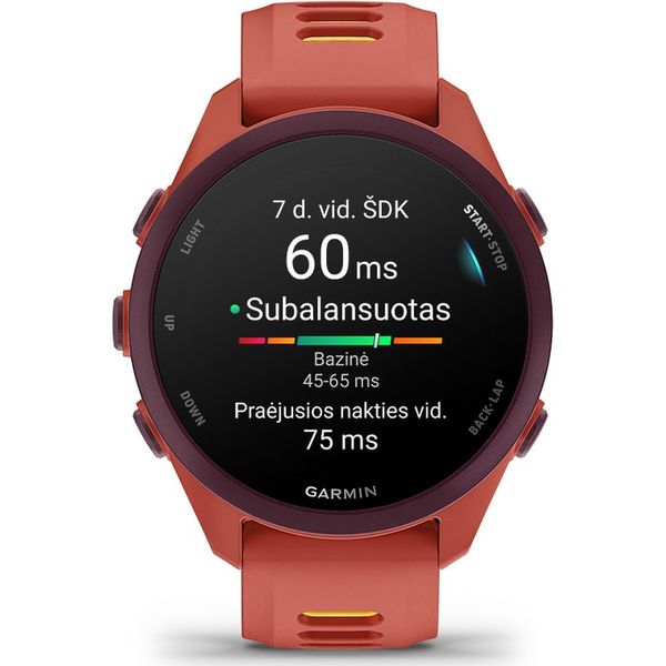 Умные часы Garmin Forerunner 170 Music, Розовый | Red Pink/Mango (010-03920-13 | 010-03920-55)