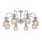 Потолочная люстра Escada Gloss 1141/8PL Chrome/Beige