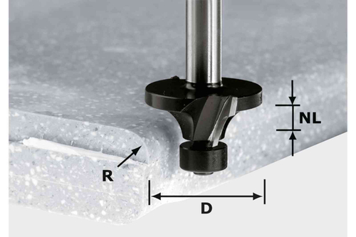 Фреза радиусная HW R3/D22 ss S12 492681