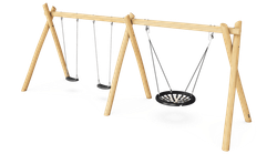 Комбинация качелей