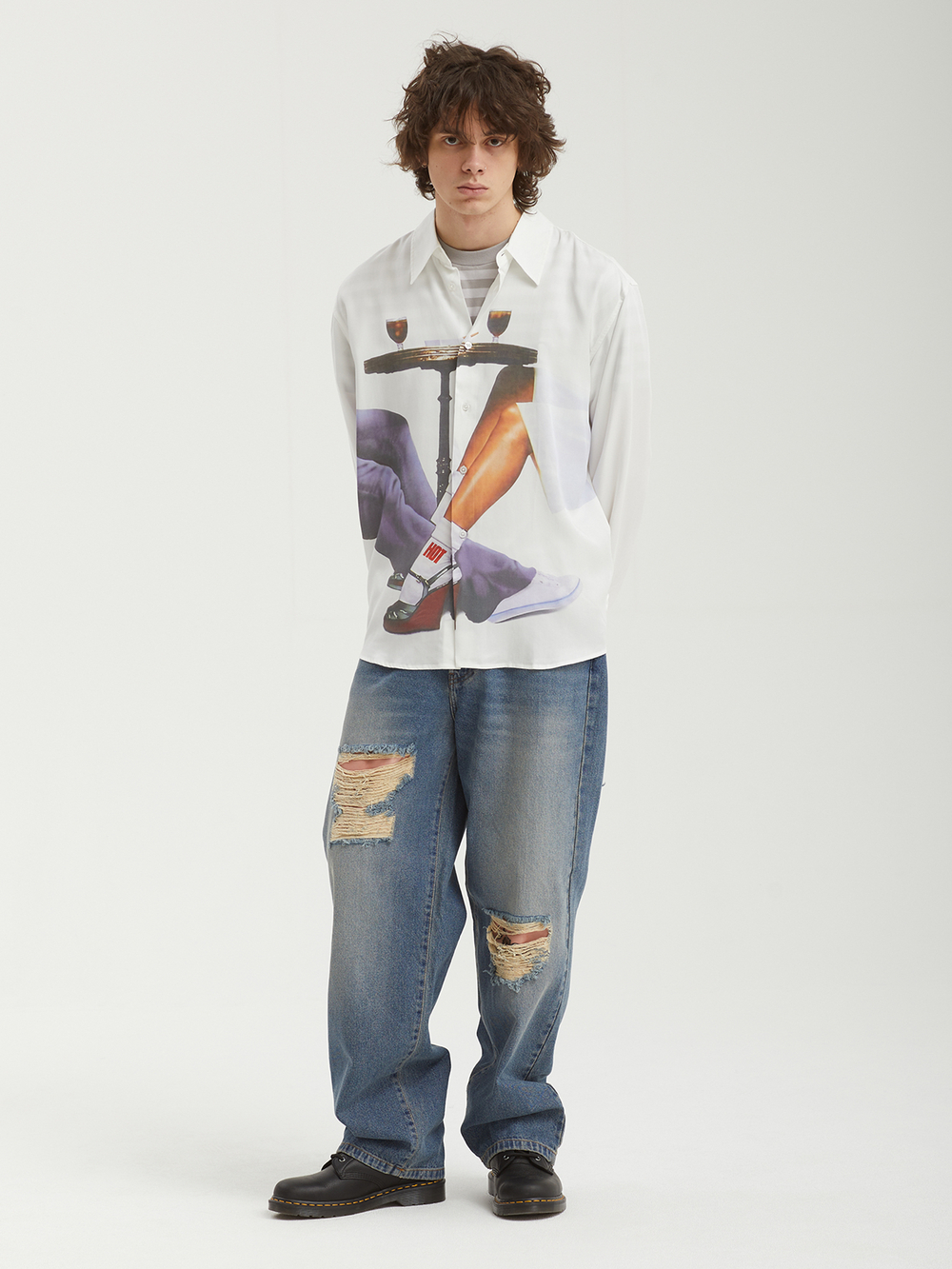 Мужские Джинсы Tattoo Tease