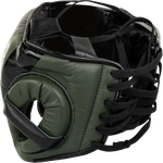 Боксерский шлем Venum Proboxing Cheek Headgear Linares Edition Khaki/Black/Gold