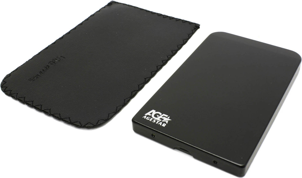 Мобильное шасси AgeStar &lt;IUB201-Black&gt; (EXT BOX для внешнего подключения 2.5" IDE HDD, USB2.0)