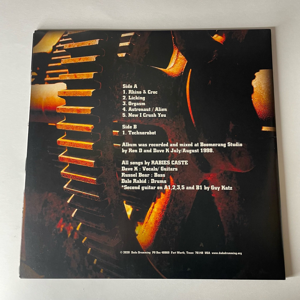Виниловая пластинка LP Rabies Caste For The Vomiting Tractor Drivers (США 2020)