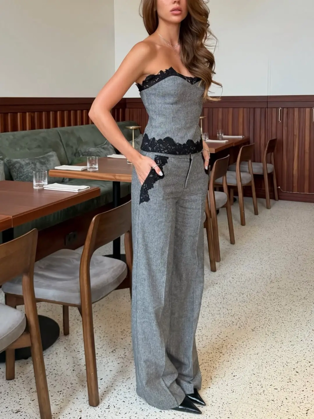 Корсет Dally, Серый