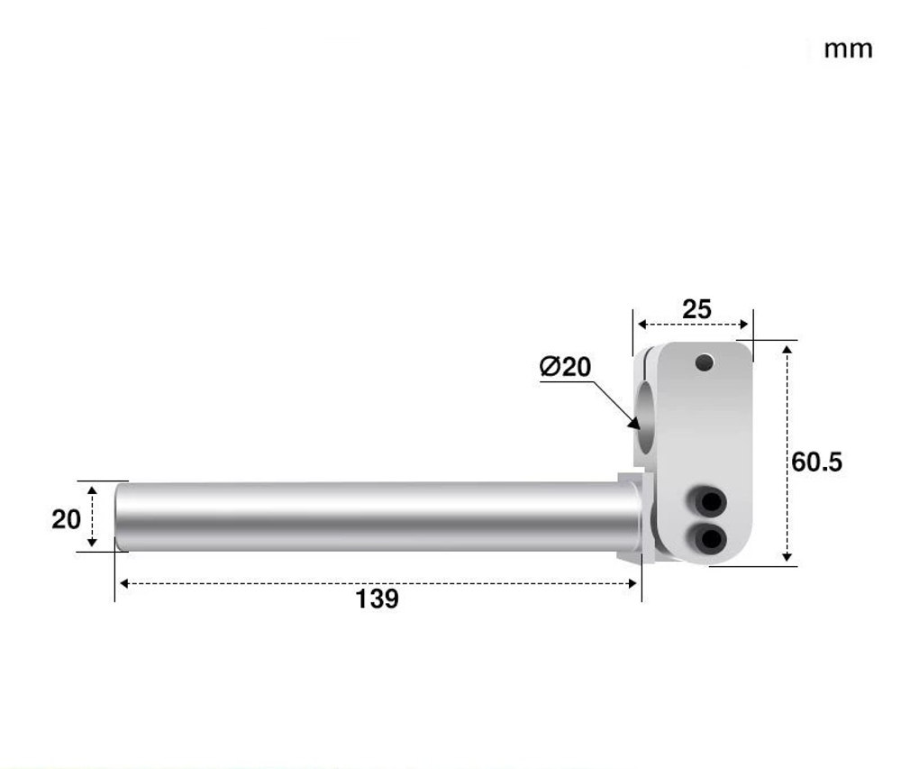 Vr-150l rotating extension rod