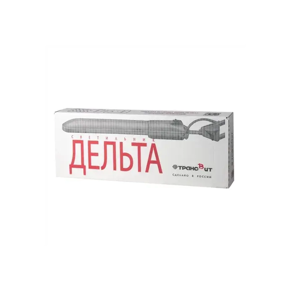 Настольная лампа светильник Дельта на струбцине, ЛЮМИНЕСЦЕНТНАЯ, цоколь 2G7, 11 Вт, чёрный