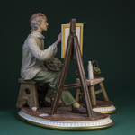 Фарфоровая мануфактура Capodimonte «Живописец»