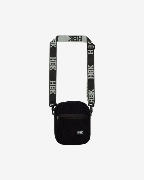 Сумка мессенджер Hook Анкл Вельвет Черная