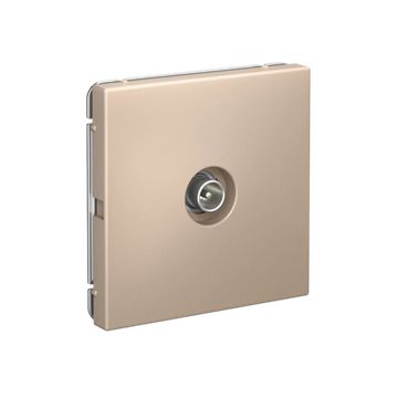 Розетка телевизионная оконечная TV ArtGallery 1дБ механизм песочн. SE GAL001291