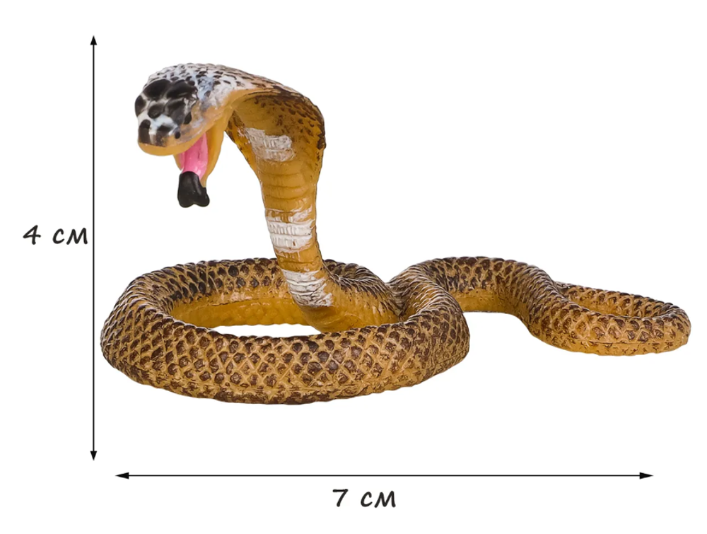 Игровой набор Masai Mara Мир диких животных: рептилия змея Кобра