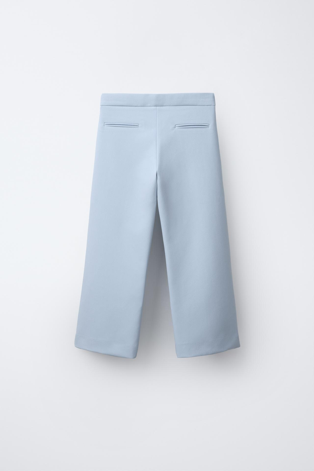 ZARA БРЮКИ СО СТРАЗАМИ ПО БОКАМ, СИНИЙ