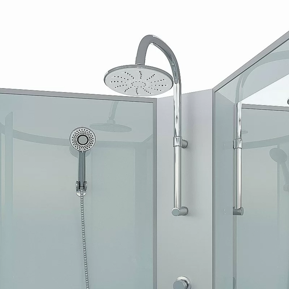 Душевая кабина Niagara Classic 67091414BKTG 100x100 с гидромассажем