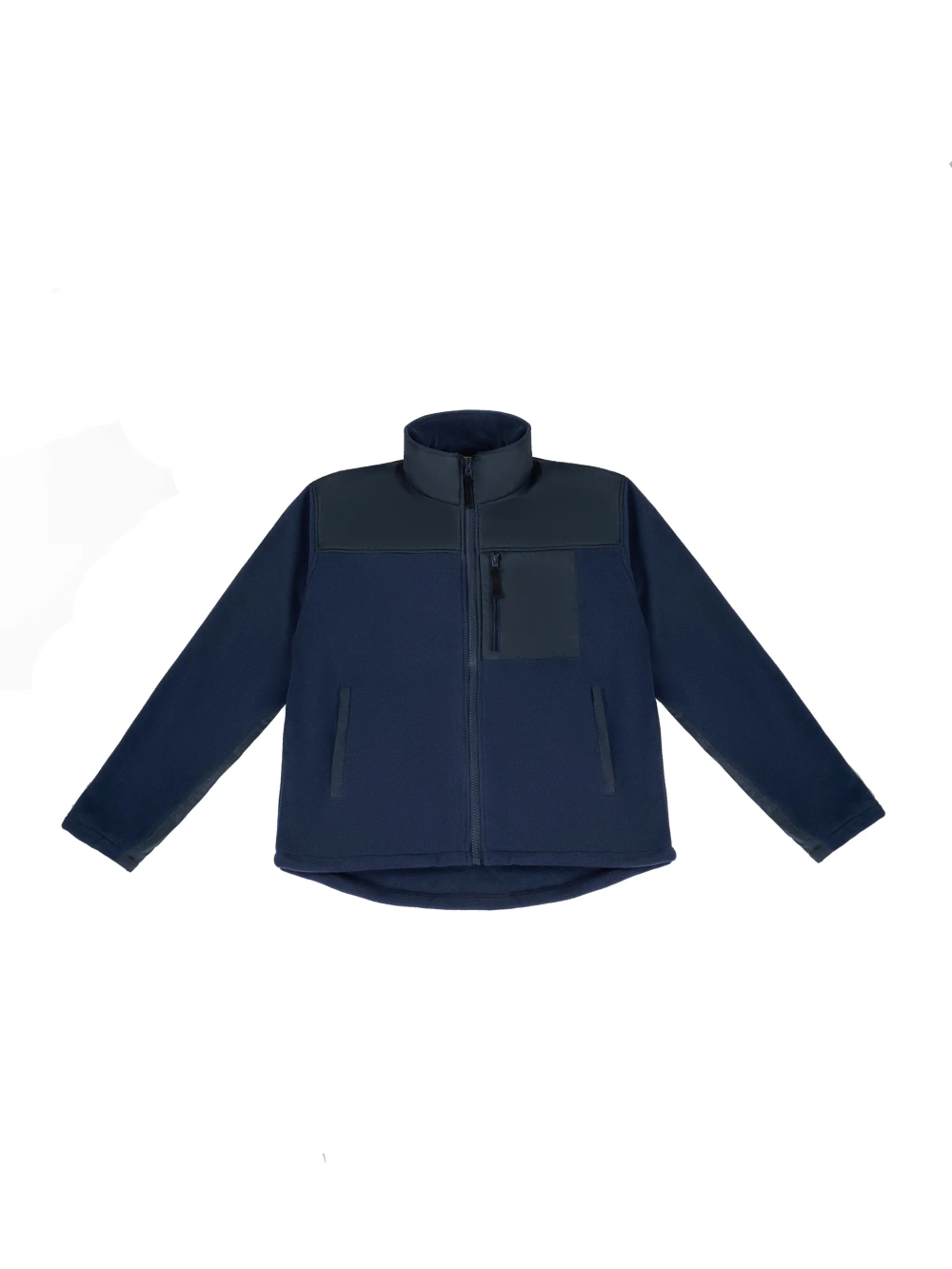 Куртка флисовая синяя